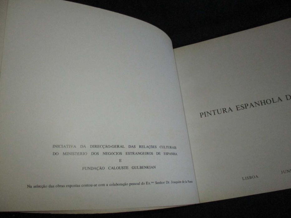 Livro Pintura Espanhola do Século XIX 1974