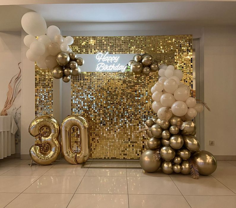 Stelaż Ścianka dekoracyjna do zdjęć Cekiny