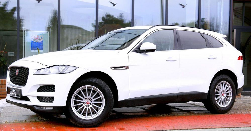 Jaguar F-Pace Salon PL|1 Ręka|Oryg.Lakier|SerwisASO|Navi|Skóry|Kamera|2xPark|As.Pasa