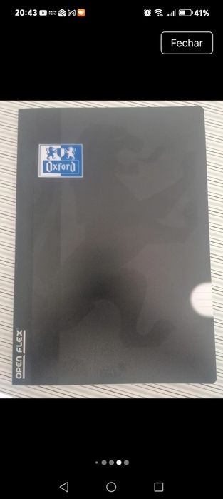 Caderno novo Oxford A4 pautado