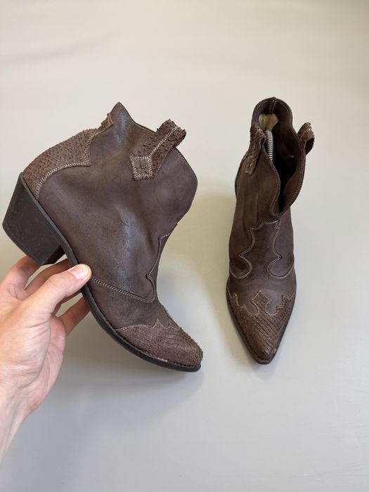 Казаки NavyBoot Leather 39(24.5) Buffalo Sendra New Rock