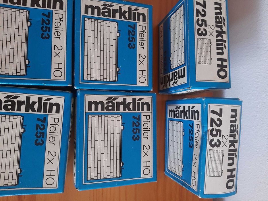 Comboios Marklin Caixas Vazias de Pilares Escala H0