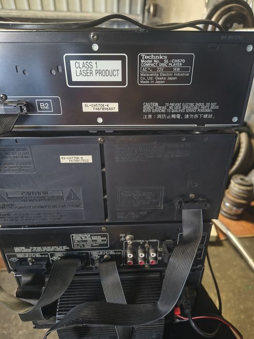 Wieża Technics plus kolumny
