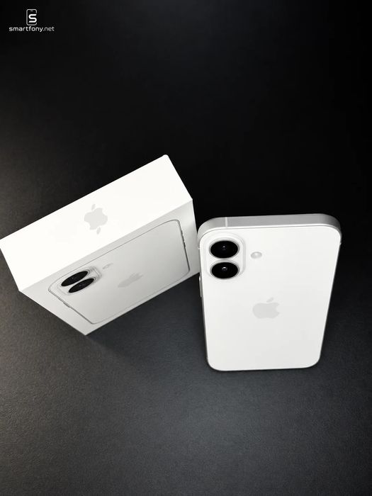 iPhone 16 128 GB White | Open Box | Gwarancja Apple | 0 cykli | SIM+eSIM