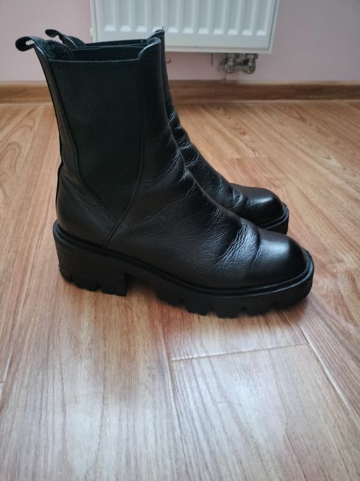 Botki zimowe damskie 38