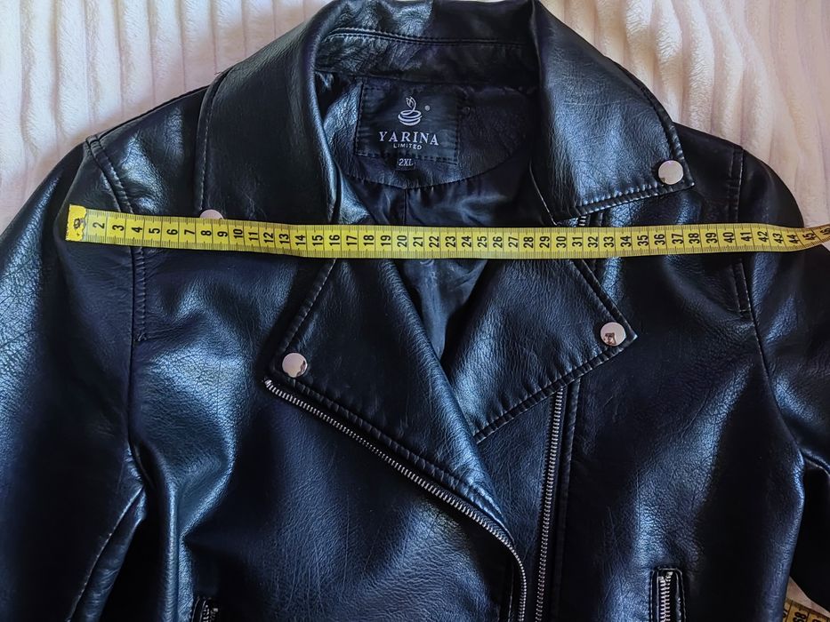 Куртка шкіряна Yarina, 2 XL