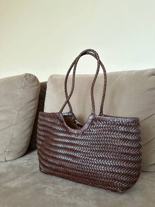 Сумка плетена Dragon Diffusion dark brown