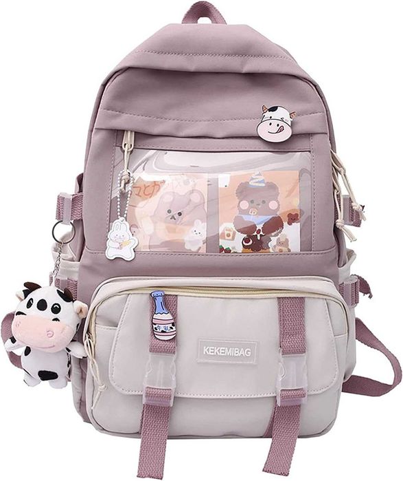 Kawaii plecak z przypinką NrT22