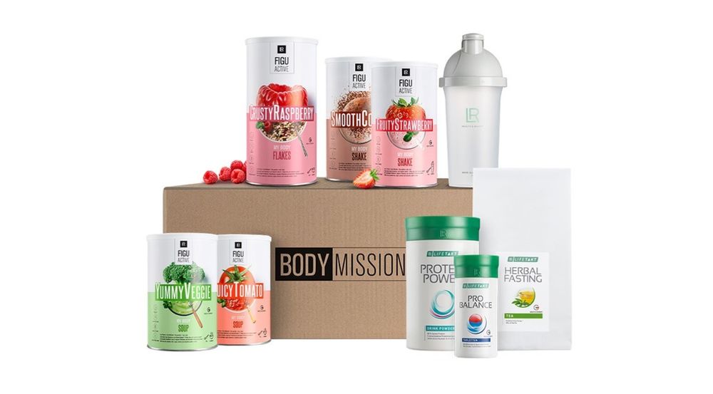 Коктель для схуднення Полуниця LR Fugu Active