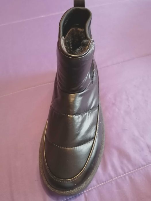 Bota Preta Forrada
