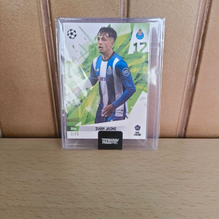 Carta Numerada Iván Jaime Porto 7/75  Topps 2024