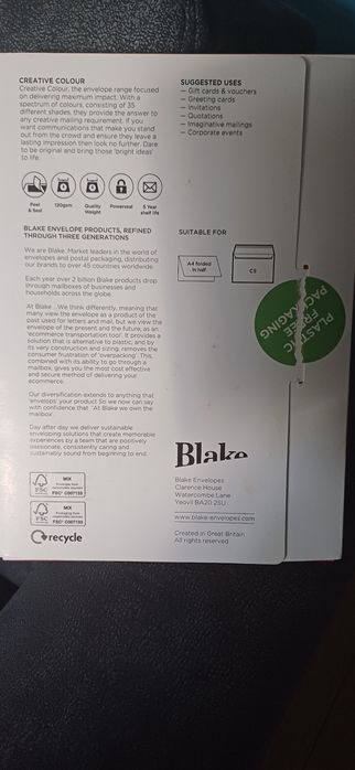 Koperty 25 szt C 5 żółte