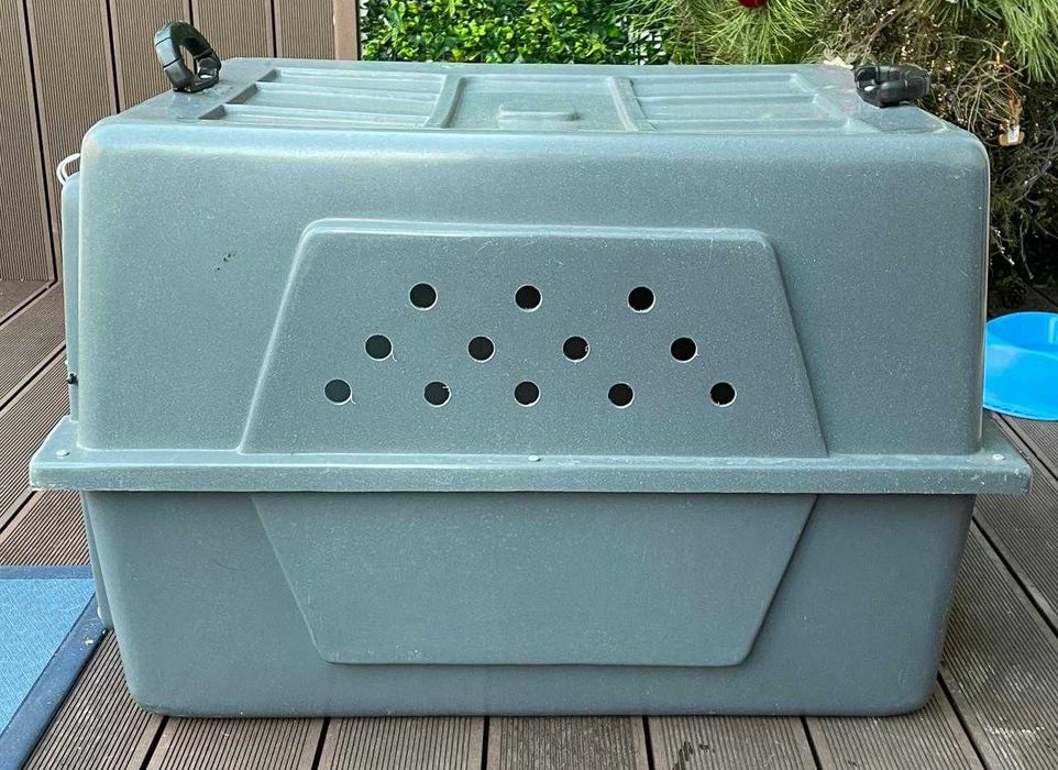 Caixa de Transporte de Cão Médio / Grande Usada 1 vez