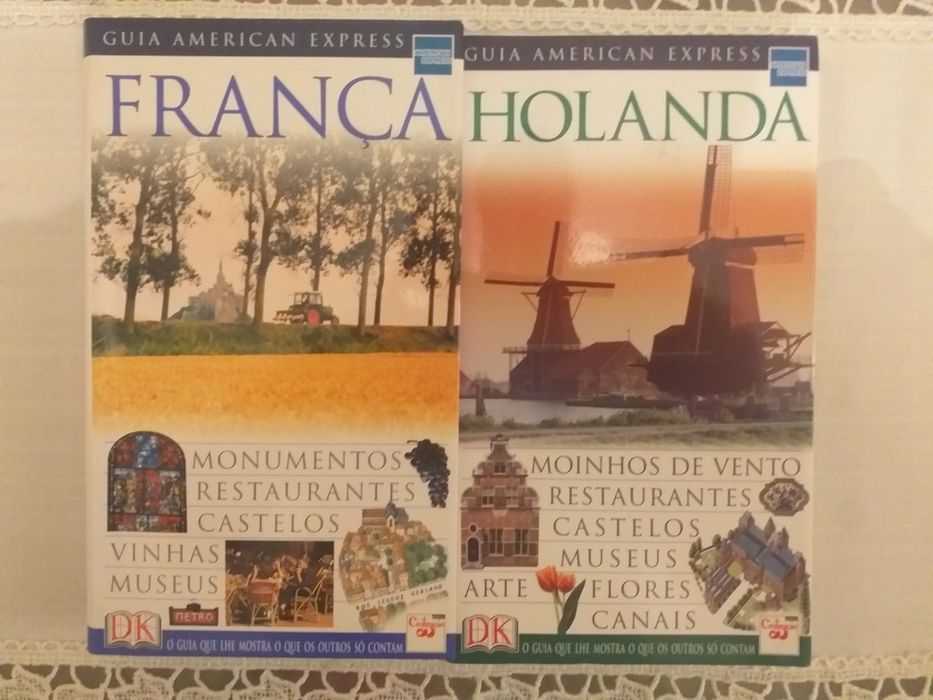 Guia american Exp;ILHASGREGAS;PARiS;Brasil.N.IORQUE;Califórnia.Noruega