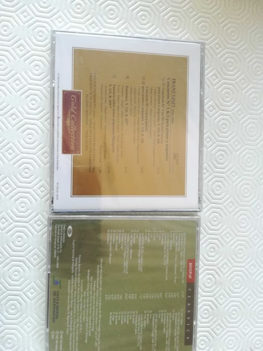2 CD's música clássica NOVOS ainda em plástico