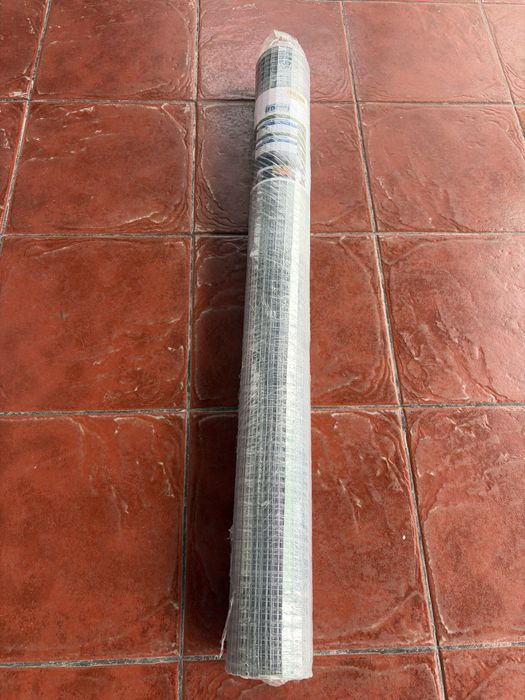 Rolo de Rede Quadrada Galvanizada 1m x 5m (NOVO)