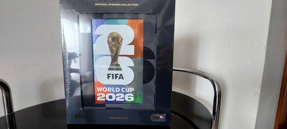 Panini FIFA World Cup 2026 Treasure Box United Edition 167/5000 — Esgotada