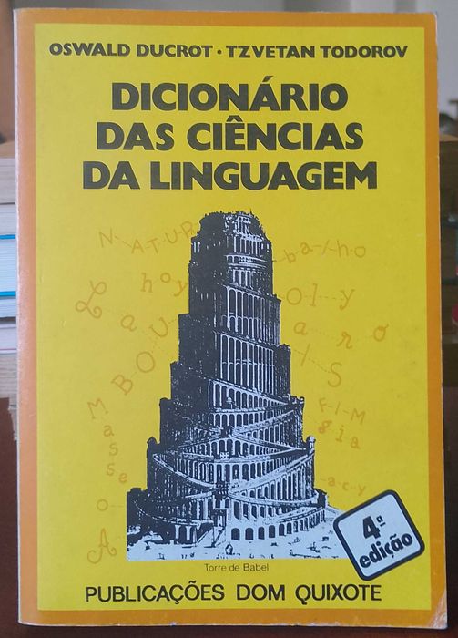 Dicionário das Ciências da Linguagem - Oswald Ducrot