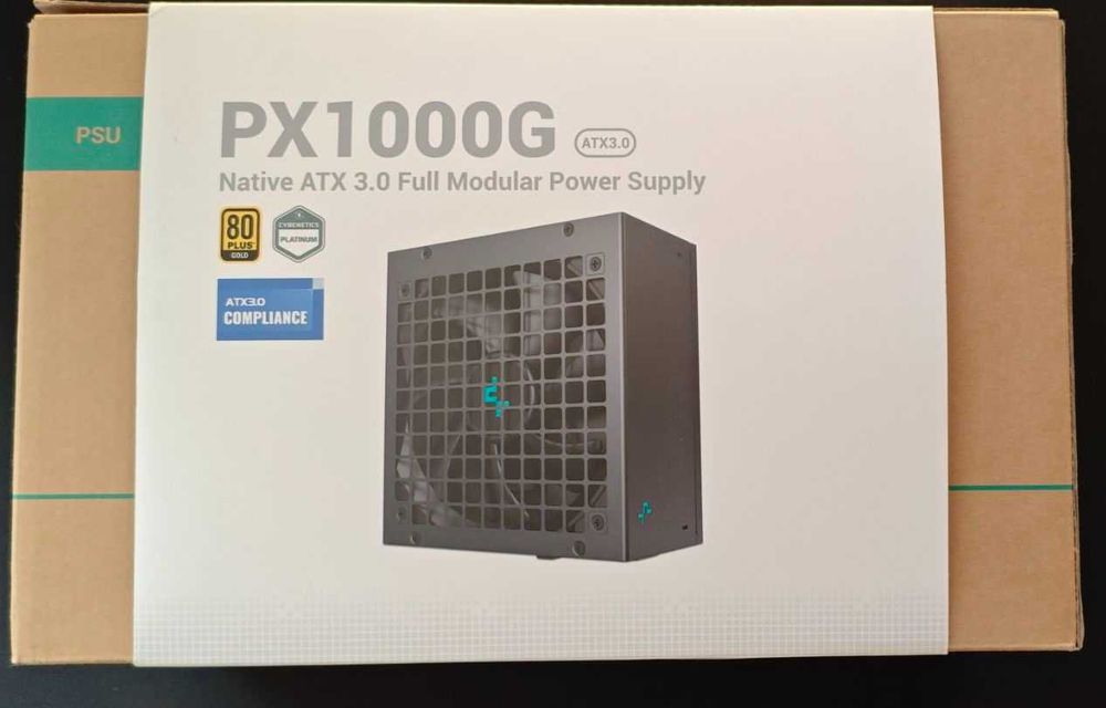 Блок питания 1000 Вт модульный ГАРАНТИЯ DeepCool PX1000G продам
