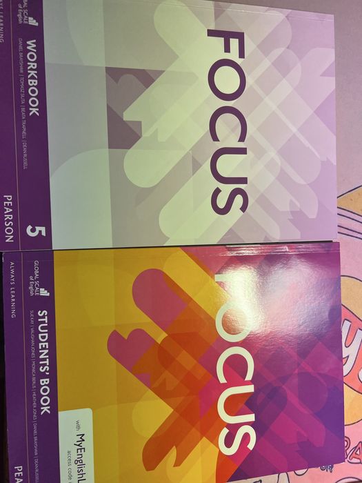 Книга focus 5 english