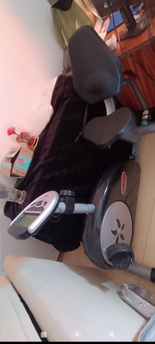 bicicleta estática banco baixo