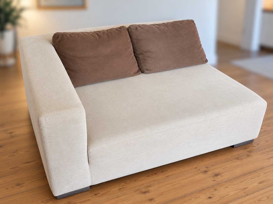 Sofá design único: moderno, estilo chaise long