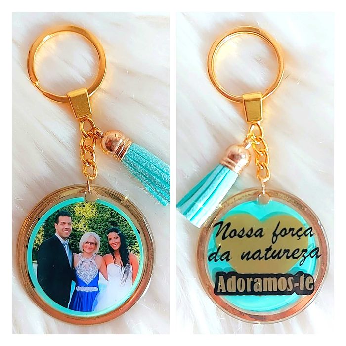 Porta-chaves personalizado. Presente Natal