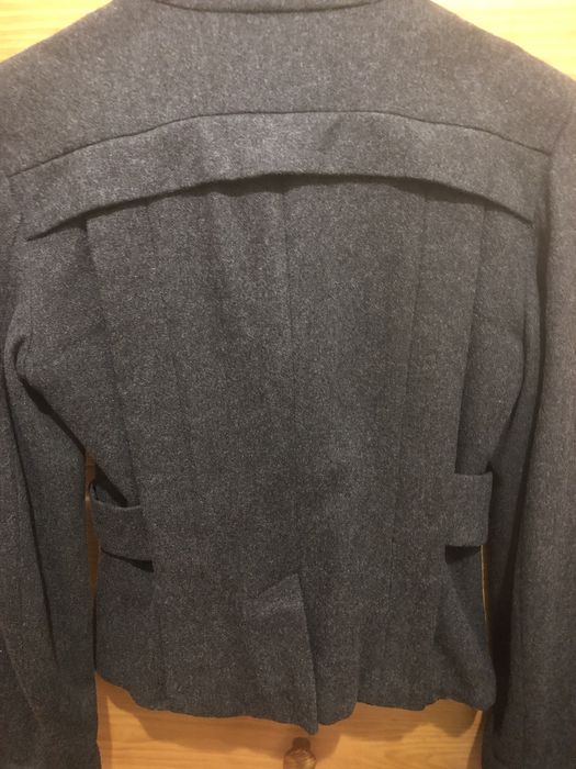 Casaco cinza da Mango quente