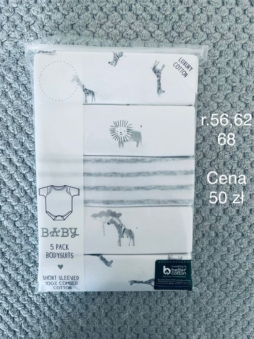 Body krótki rękaw 5-pak, Matalan