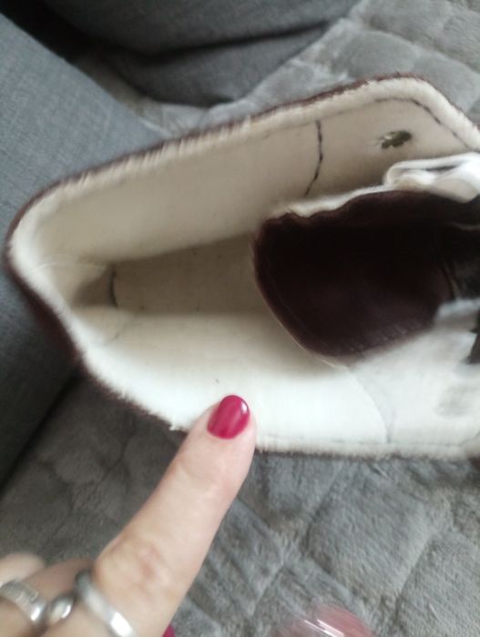 Buty brązowe zamszowe unisex 41 vintage