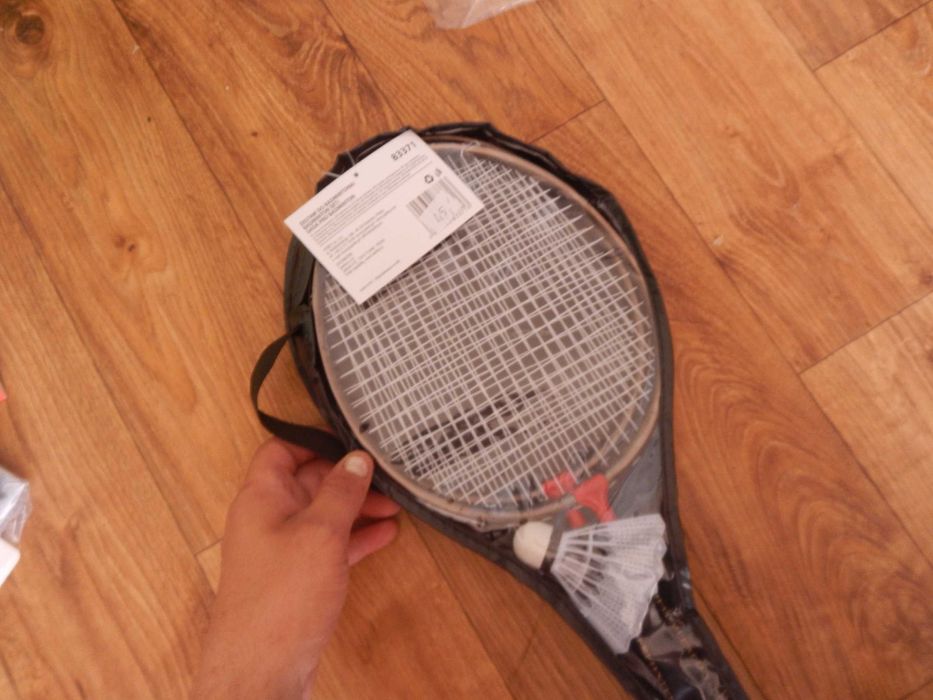 Wyprzedaż->Zestaw do badmintona Spokey BADMNSET1 rakiety z lotką