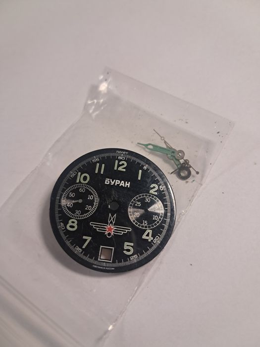 Tarcza do Poljot chronograph