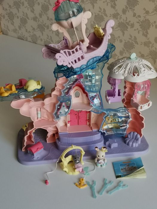 Sylvanian families  сильвания фемели мебель кроватка для кукол