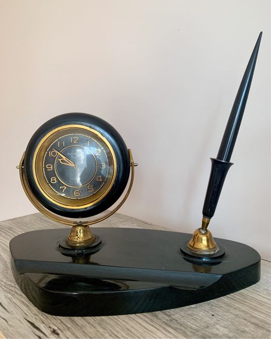 Письменный набор часы Агат СССР