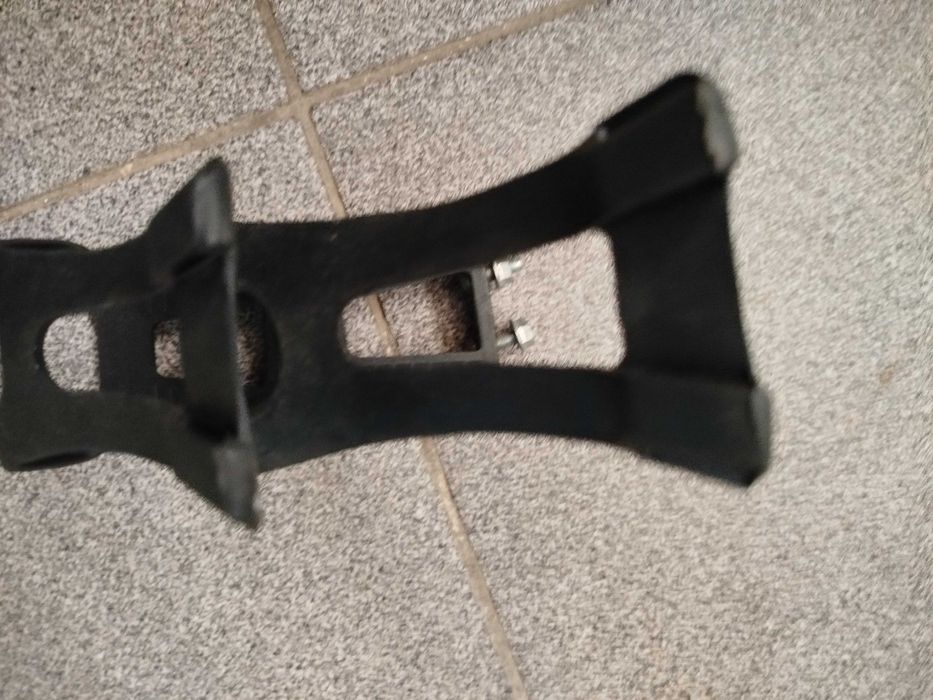 Encaixe de sapatos para bicicleta