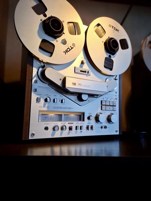 Magnetofon szpulowy akai gx 646 - srebrny lub czarny