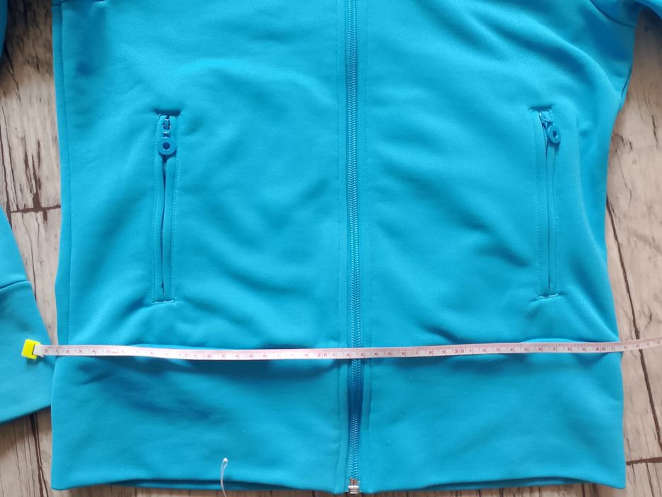 Błękitna bluza Adidas r. M