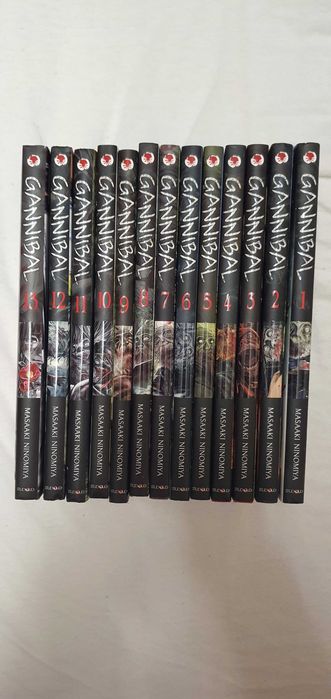Manga Gannibal cały komplet 1-13 tomów