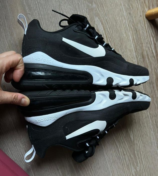 Sneakersy Air Max 270 React CI3899 02 Czarne r. 45