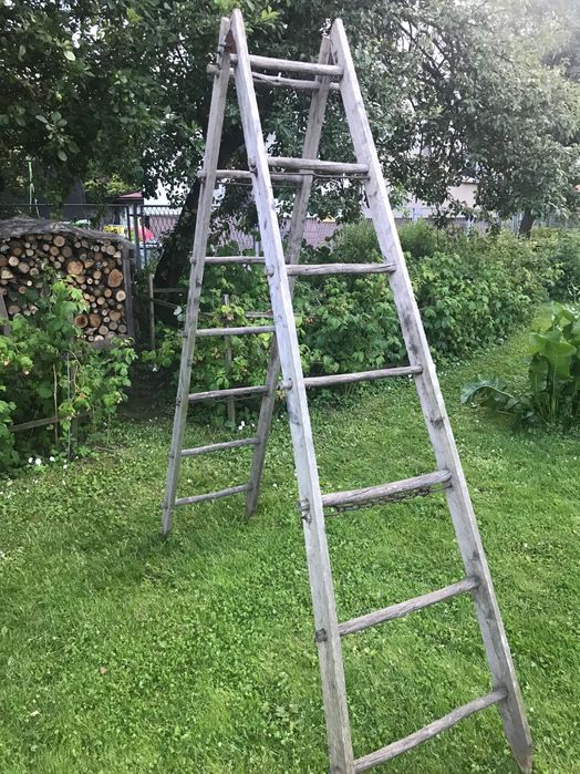 Drabina drewniana ręcznie robiona