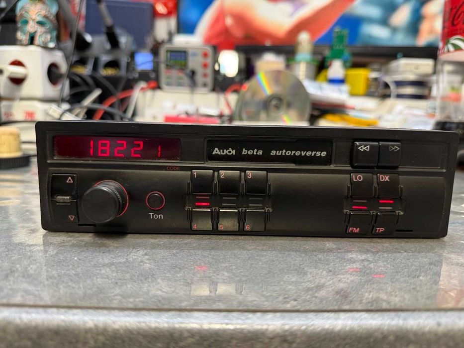 Fabryczne Radio Audi BETA CC ALPINE unikat 22cm A6 C4 100  A4 b5 A3 8L