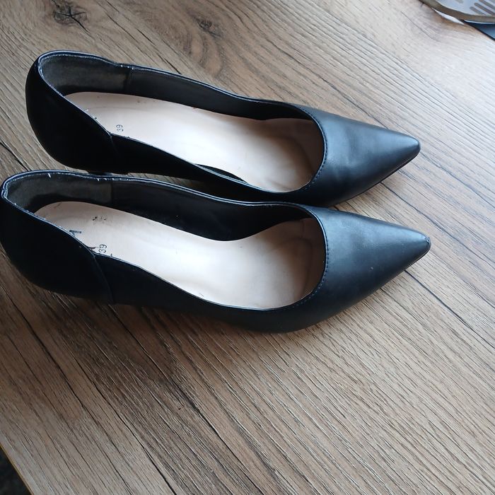 Туфлі човники чорні