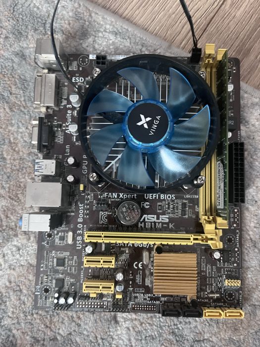 ASUS H81M-K + Intel Pentium G3220 + 4GB DDR3 (LGA1150)