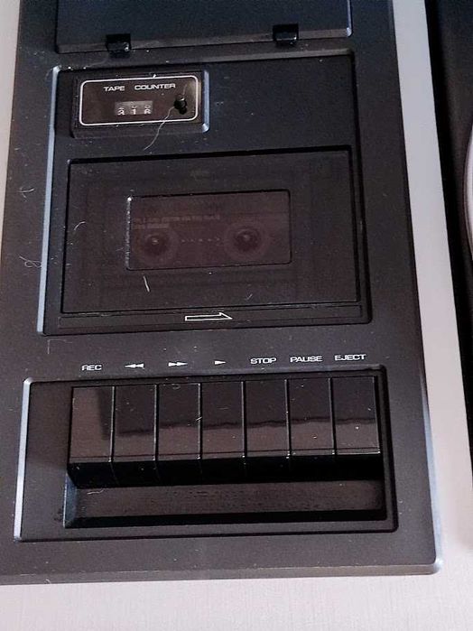 Aparelhagem alta fidelidade gira discos hi fi Crown 1970