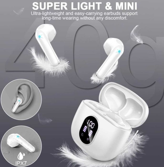 качественные беспроводные наушники Drsaec i52 Bluetooth 5.3 IP7 стерео