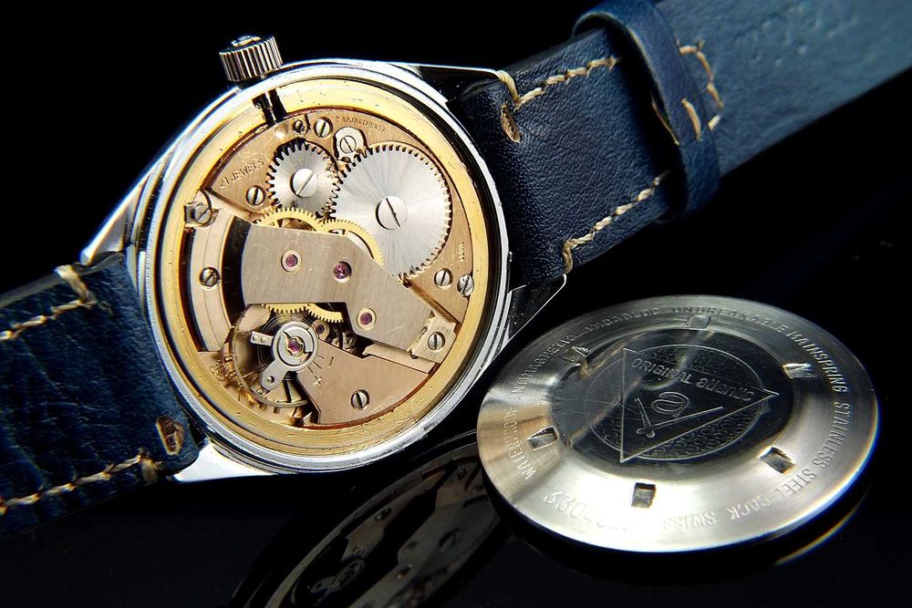 Atlantic Worldmaster Blue Marine cal.6300 PIĘKNY