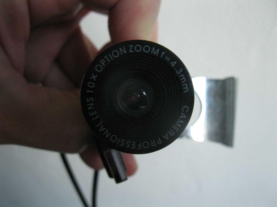 Ретро веб-камера USB винтажная (хром, с прищепкой)