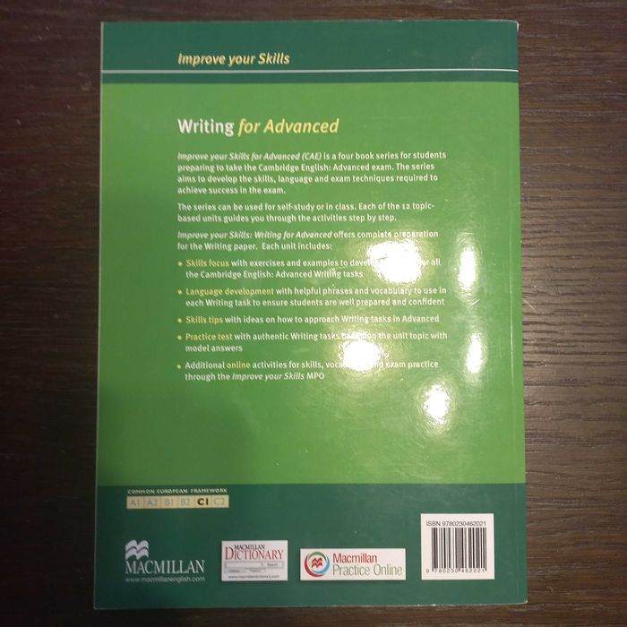 CAE Writing for Advanced Macmillan Nowe