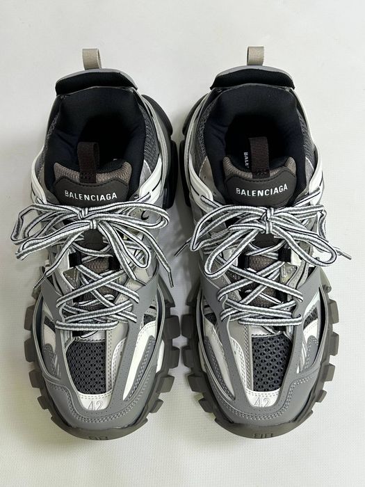 Balenciaga Track 2.0 grey траки баленсі баленсіага сірі кросівки кроссовки кеди 44 43 42 41