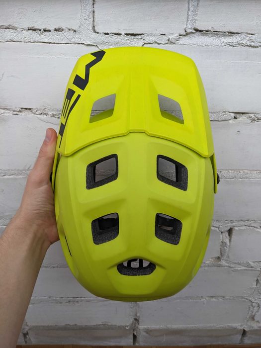 Велошолом MET Terranova CE Lime Green / Matt розмір S
